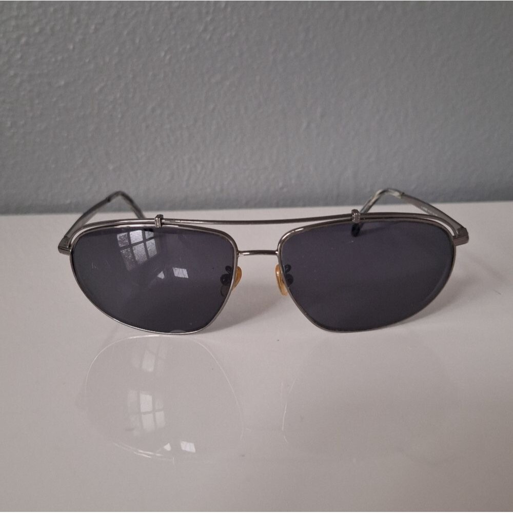 Ermenegildo Zegna Polarized Aviator Sunglasses SZ3202G Made in Italy 61-14